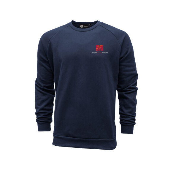 Varsity Crewneck Sweatshirt (white) Thumbnail